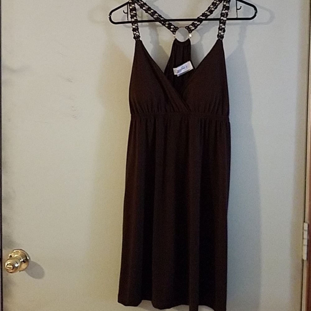 Sleevless Top Bra Built In